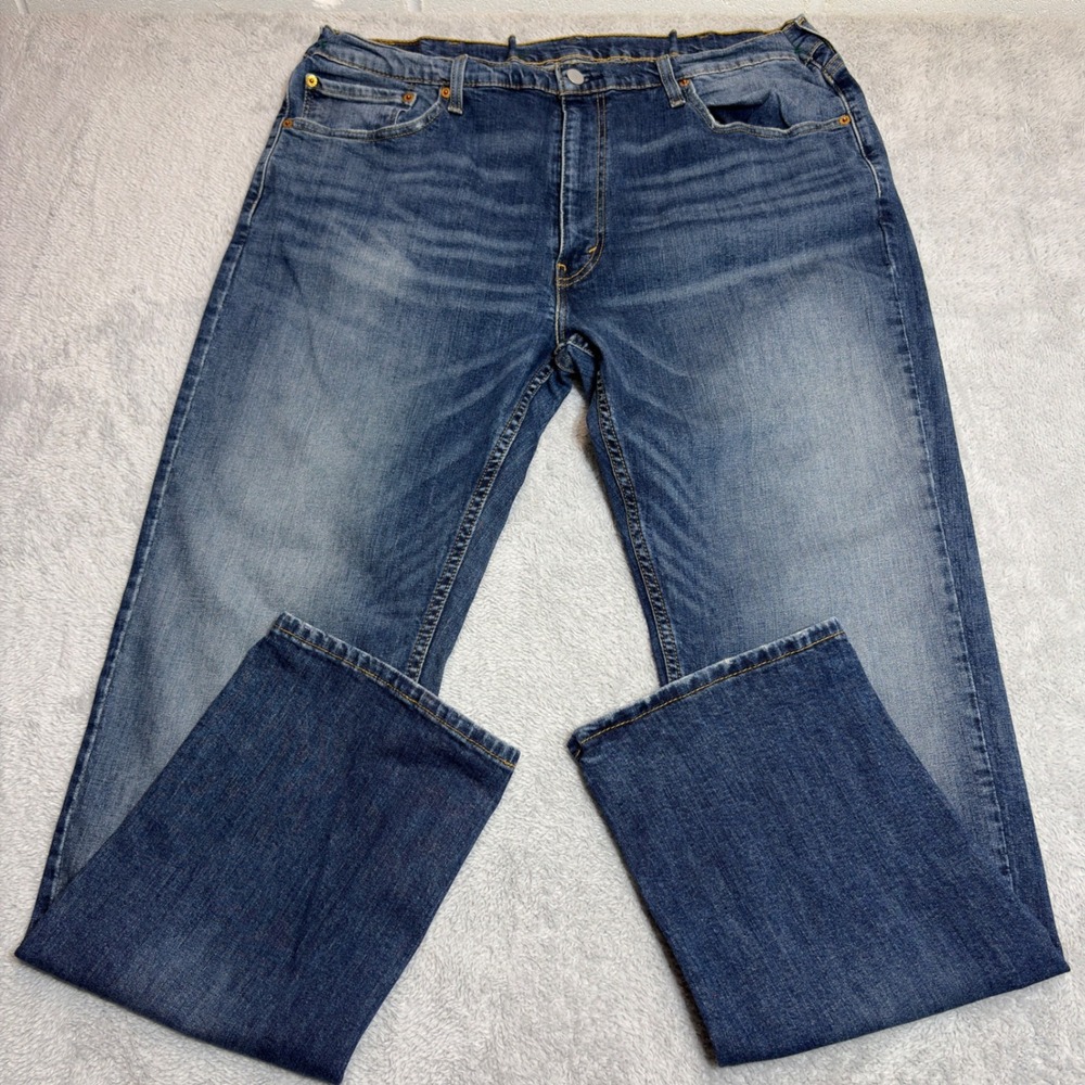 Levi's 559 Relaxed Straight Jeans Men's 36x32 Blue Denim Stretch Medium Wash
